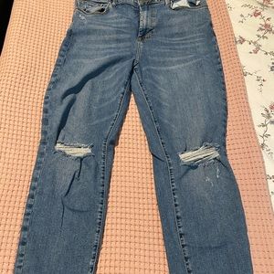 Forever 21 distressed jeans